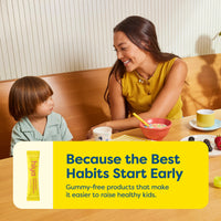Hiya Kids Daily Multivitamin Sticks – Sugar-Free Vitamins for Kids, 15+ Essential Nutrients, No Gummies or Artificial Junk
