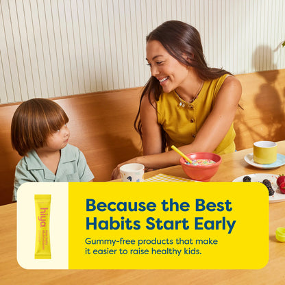 Hiya Kids Daily Multivitamin Sticks – Sugar-Free Vitamins for Kids, 15+ Essential Nutrients, No Gummies or Artificial Junk