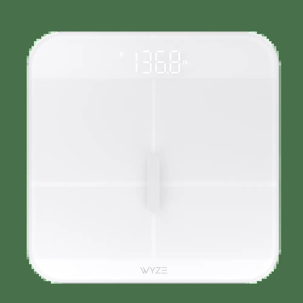 Wyze Scale X — Bluetooth Smart Weight Scale W/ ITO Glass for Body Composition Measurements (Weight Loss, BMI, Fat, Water, Muscle Mass Etc.)