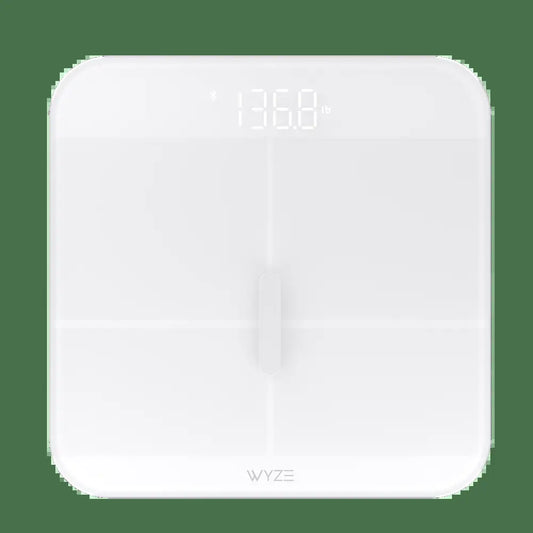 Wyze Scale X — Bluetooth Smart Weight Scale W/ ITO Glass for Body Composition Measurements (Weight Loss, BMI, Fat, Water, Muscle Mass Etc.)