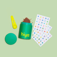 Hiya Kids Daily Greens + Superfoods – Sugar-Free, 55 Whole-Food Ingredients, Chocolate Drink, Daily Clean Nutrition for Kids, No Gummies