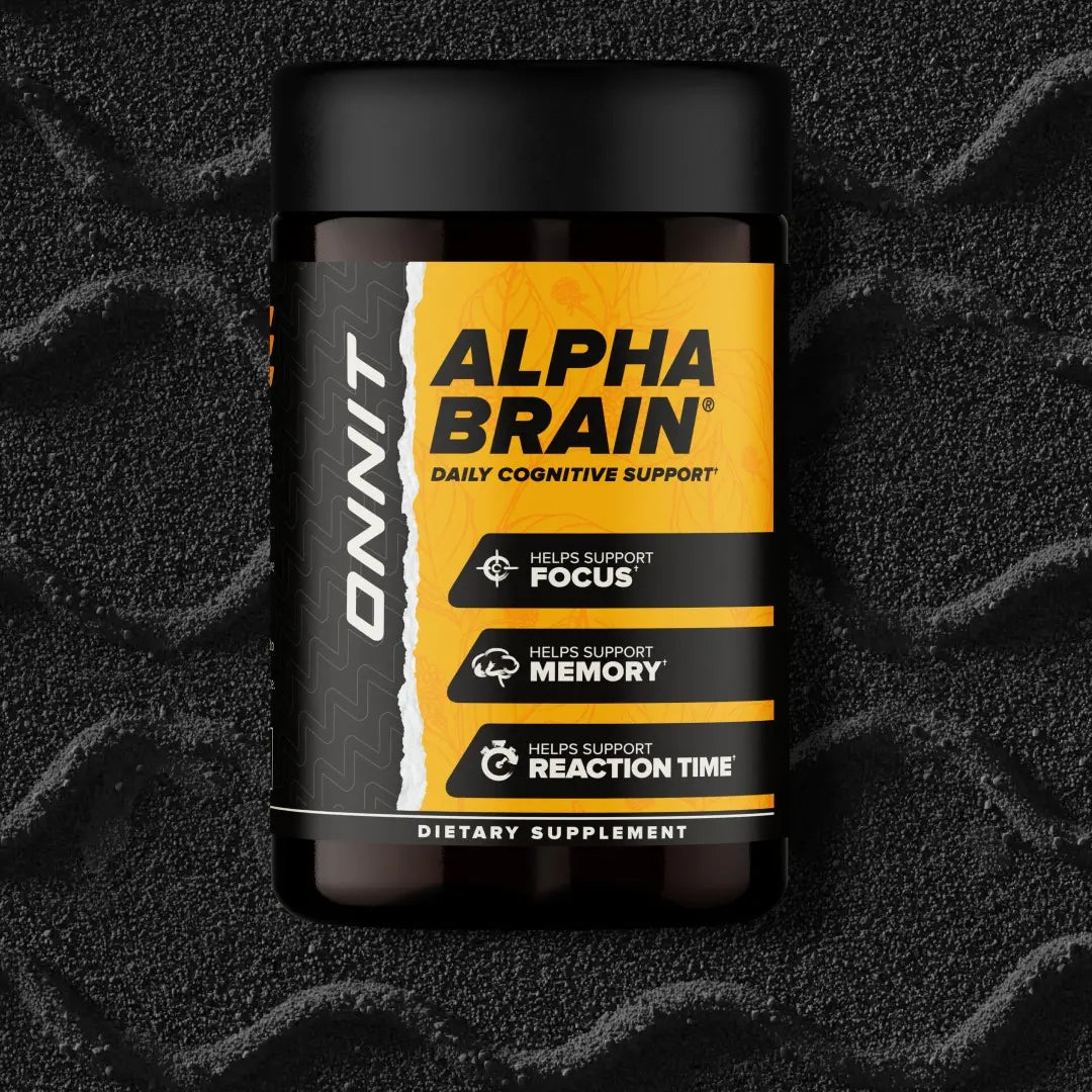ONNIT Alpha Brain Nootropic Brain Supplement for Men & Women | Memory, Mental Clarity & Cognitive Improvement | Focus Capsules with L-Theanine, Vitamin B6 & Phosphatidylserine (30 Count)