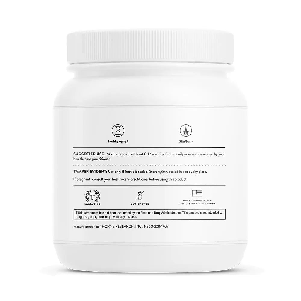Thorne Collagen plus - 17.5 Oz - 30 Servings