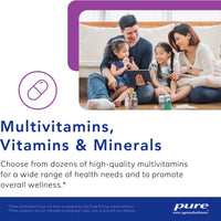 Pure Encapsulations O.N.E. Multivitamin – 30 Capsules | Once-Daily Formula with Metafolin, Coq10 & Lutein Vision & Cellular Support