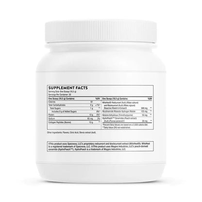 Thorne Collagen plus - 17.5 Oz - 30 Servings