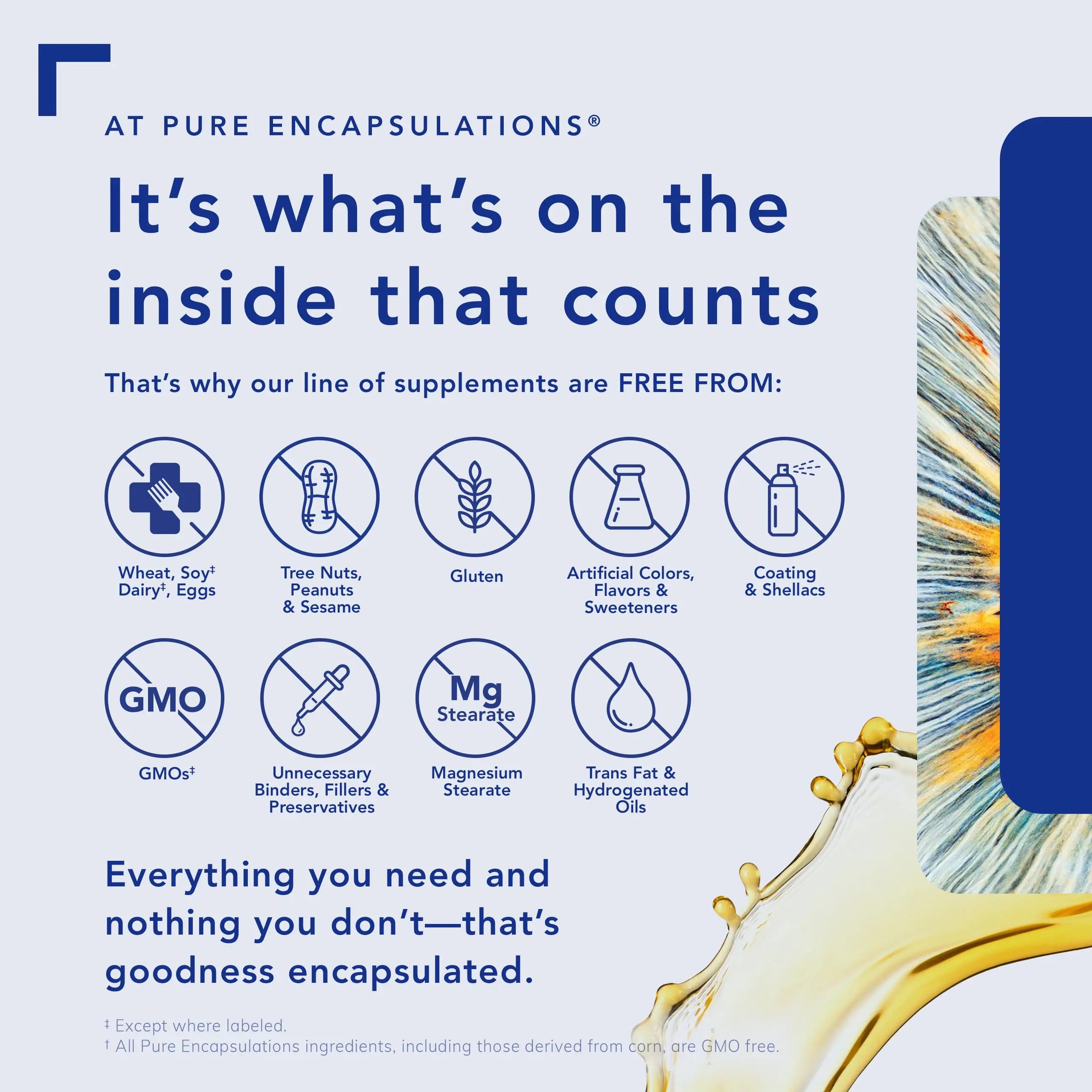 Pure Encapsulations O.N.E. Multivitamin – 30 Capsules | Once-Daily Formula with Metafolin, Coq10 & Lutein Vision & Cellular Support