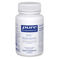 Pure Encapsulations O.N.E. Multivitamin – 30 Capsules | Once-Daily Formula with Metafolin, Coq10 & Lutein Vision & Cellular Support