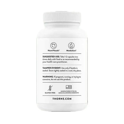 Thorne Berberine - Botanical Supplement - 60 Capsules - Healthcare Supplement