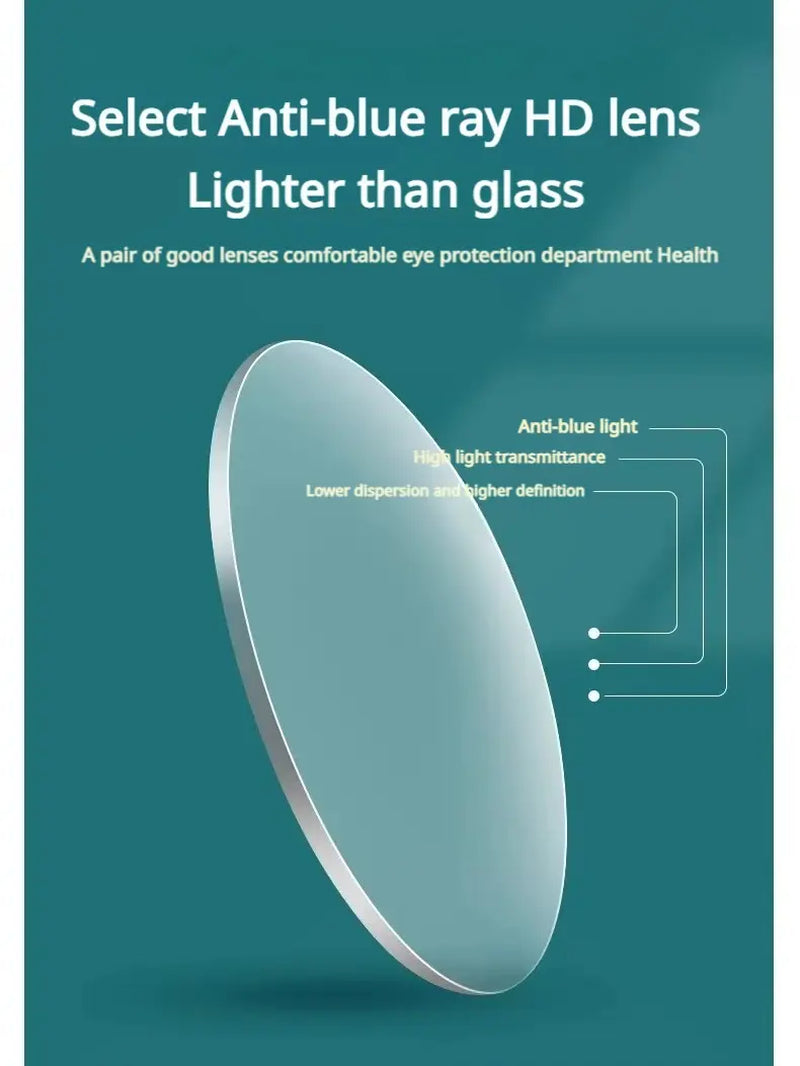 YJ-A-HD Reading Glasses Clear Lightweight