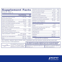 Pure Encapsulations O.N.E. Multivitamin – 30 Capsules | Once-Daily Formula with Metafolin, Coq10 & Lutein Vision & Cellular Support