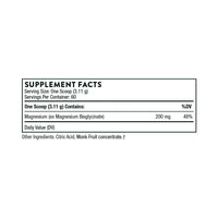 Thorne Magnesium Bisglycinate - NSF Certified for Sport - 6.5 Oz - 60 Servings Supplement Healthcare