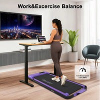 OVER SELF 2-In-1 Foldable Walking Treadmill with Multiple Colors, with Handle and Remote Control, Low Noise, Portable Design, Suitable for Home Office Fitness Equipment, Outdoorfun, Black Friday Deals