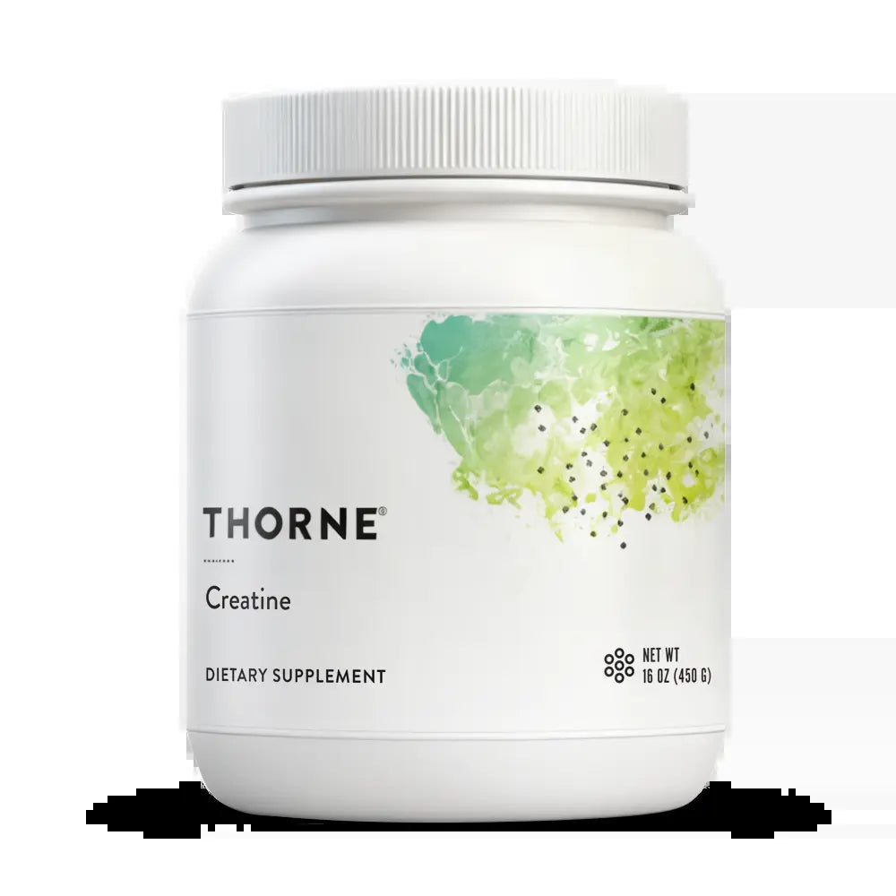 Thorne Creatine Monohydrate Amino Acid Powder 16 Oz Supports Muscles Cellular Energy for Improved Strength Endurance Fitness Supplement US Certified - Organic Protein Powder